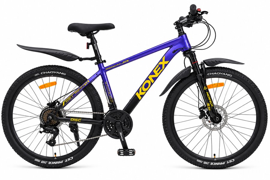 KONEX 26KX606-07PL-SE 26" · Matte Black / Purple Shading